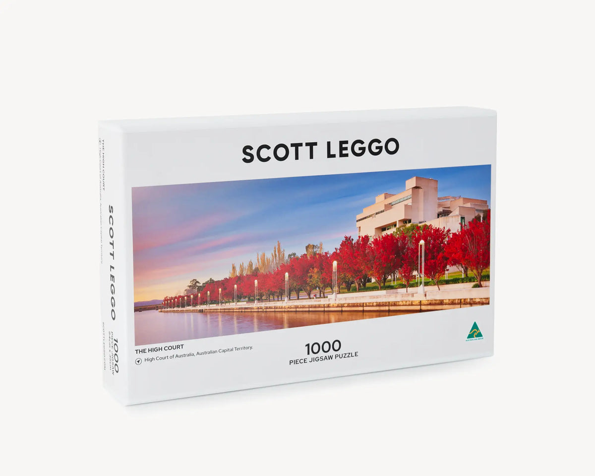 The High Court. 1000 piece Canberra jigsaw puzzle box.