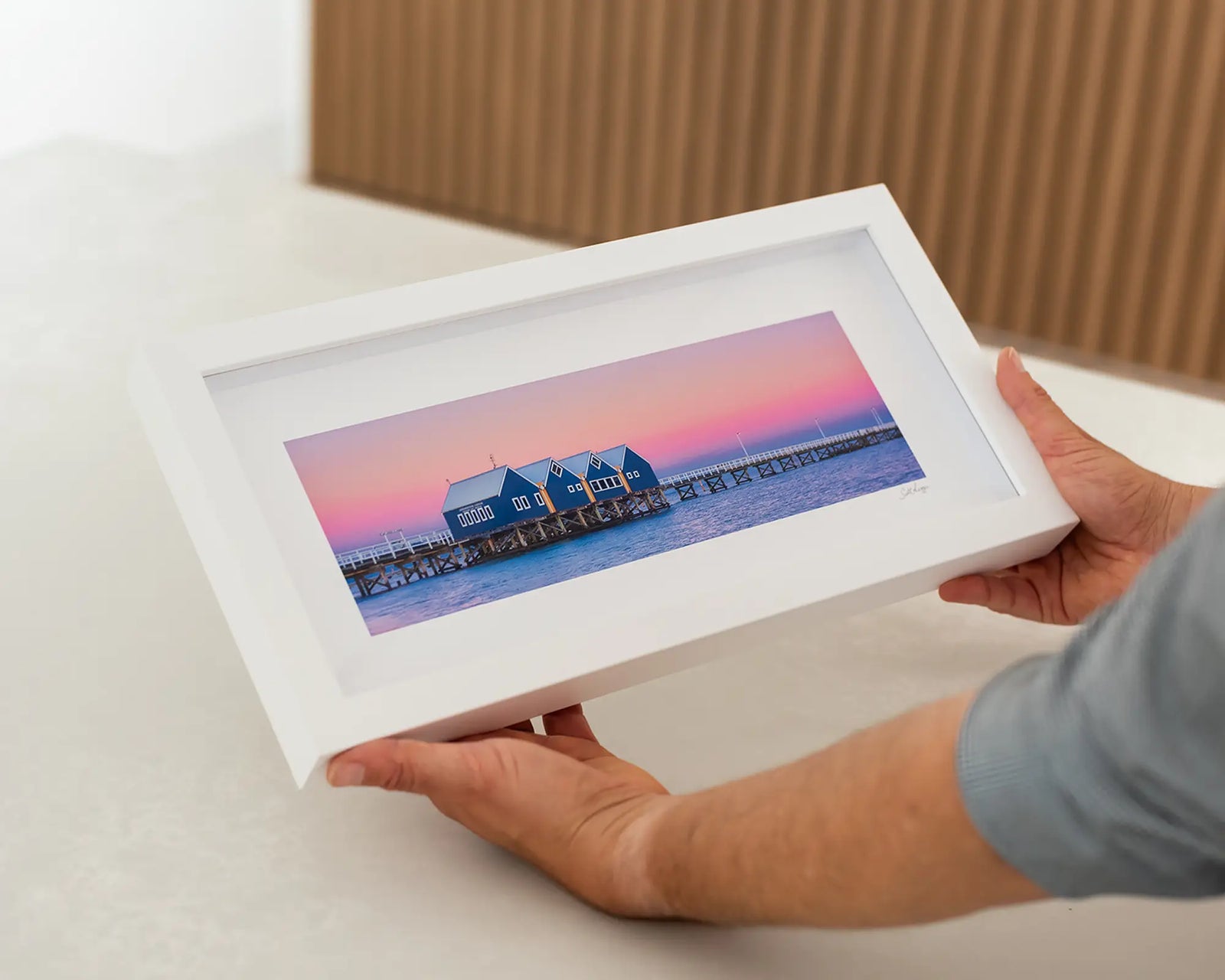 Busselton Jetty at sunrise, Western Australia.