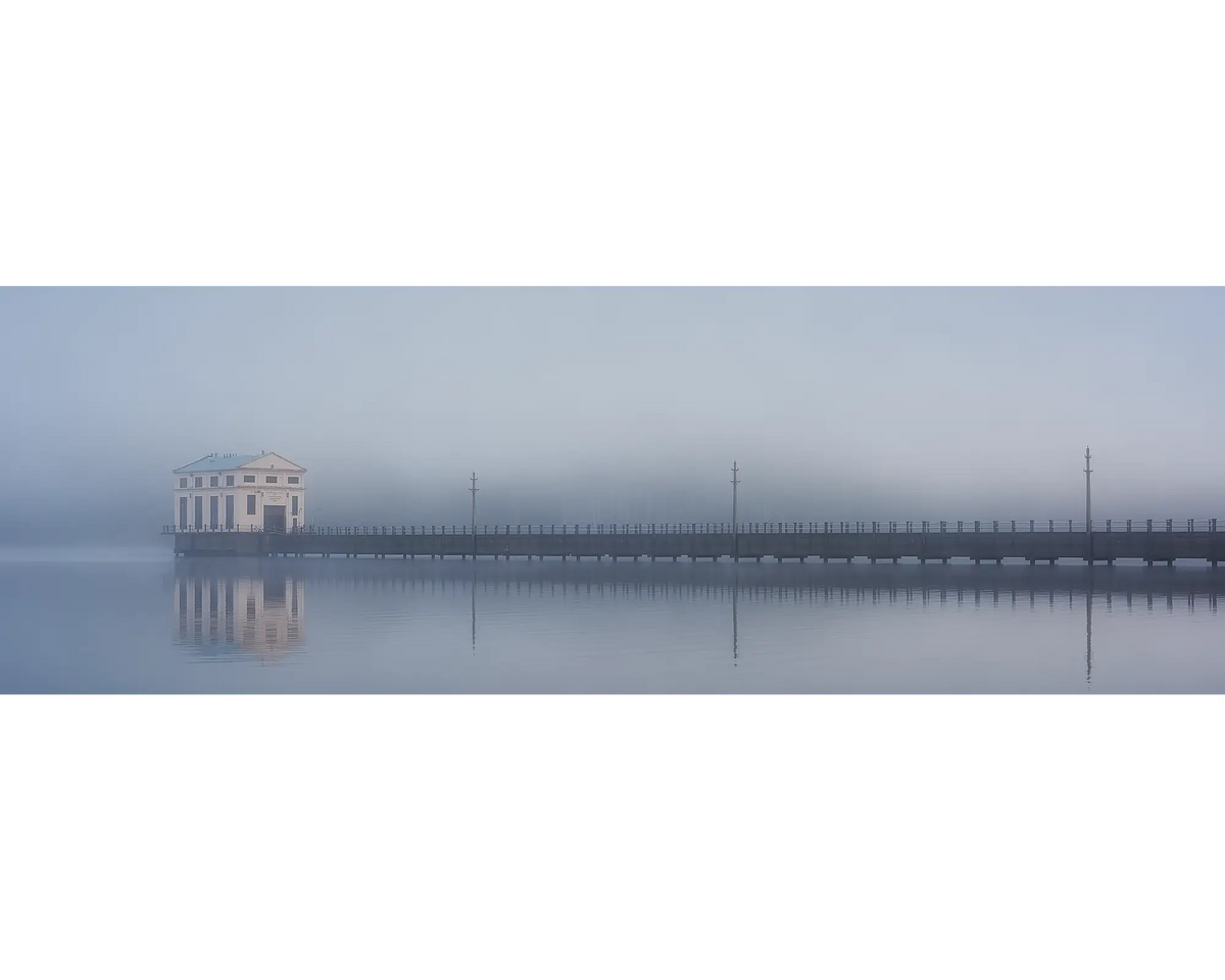 The Pumphouse. Pumphouse Point, Lake St Claire, Tasmania, Australia.