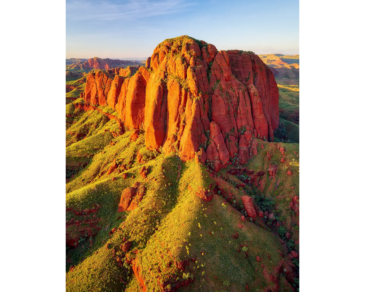 The Rock - Rock formation at sunset, The Kimberley, Western Australia.