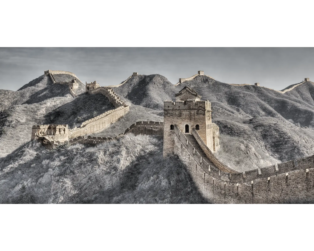 The Wall. Great Wall Of China.