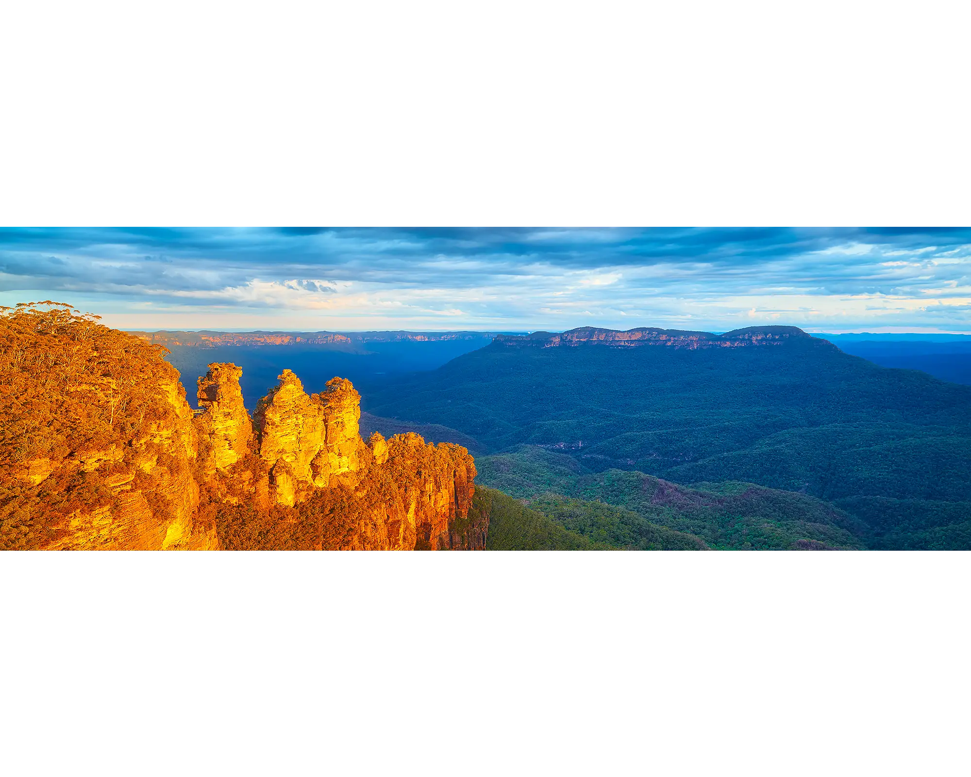 Three Sisters. Blue Mountains, Katoomba, New South Wales, Australia.