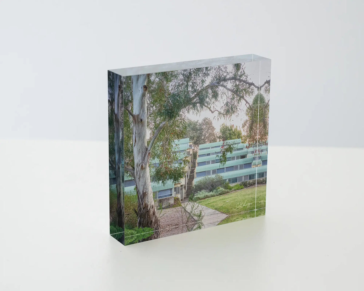 University Of Canberra 6. Acrylic block.