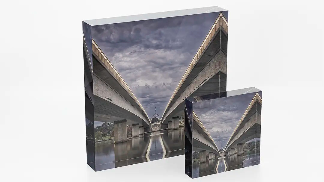 Urban acrylic block collection. Australian Artwork.