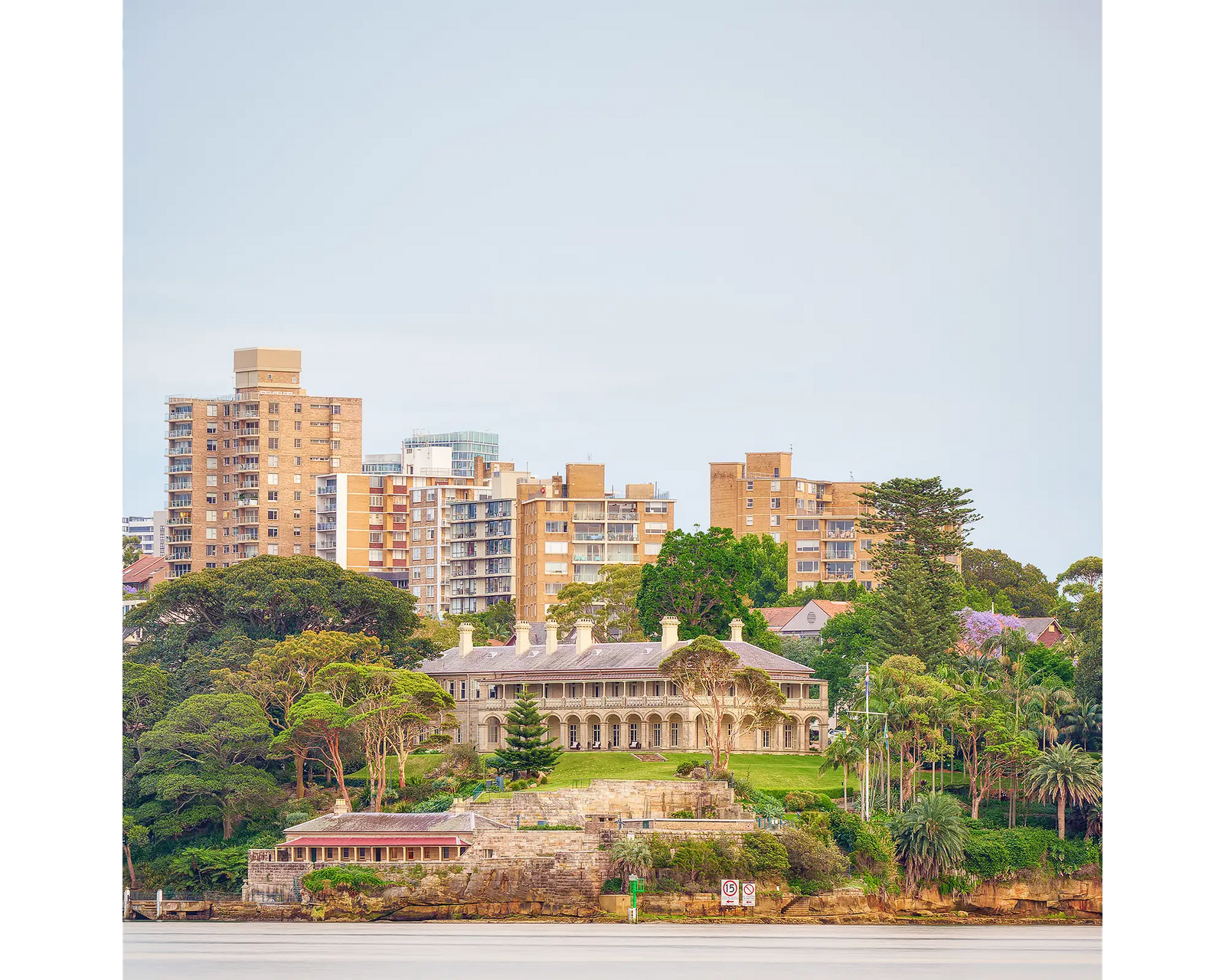 Vantage Point. Admiralty House, Sydney. 