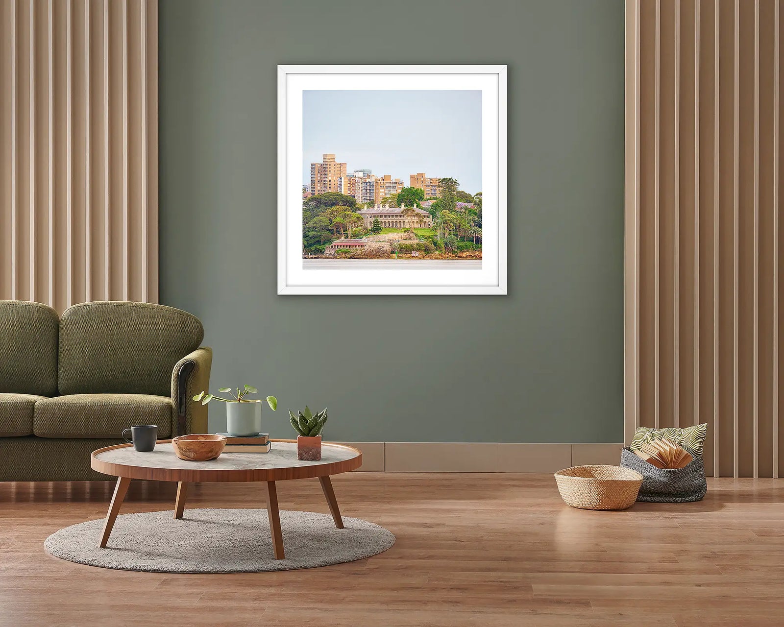 Vantage Point. Admiralty House, Sydney. 