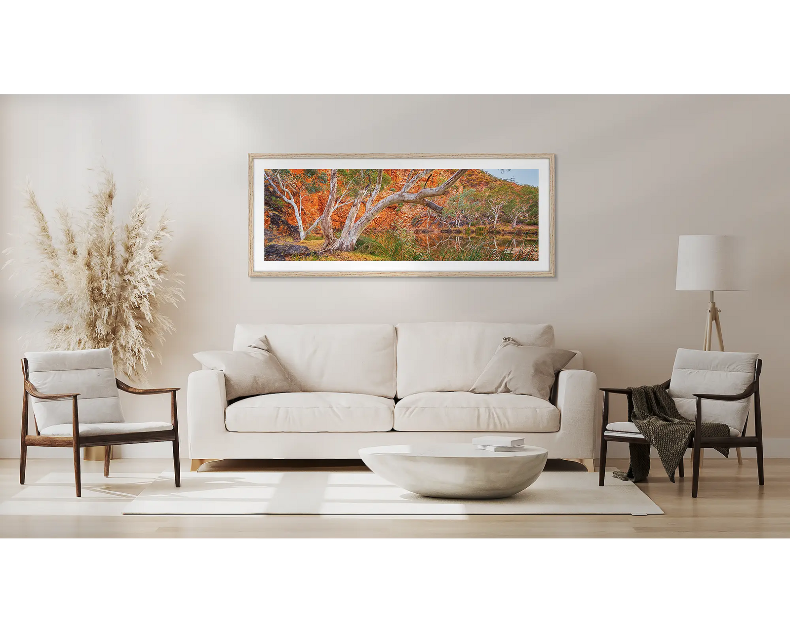 Waterhole Retreat. Ellery Creek Big Hole, West Macdonnell Ranges, Northern Territory, Australia.