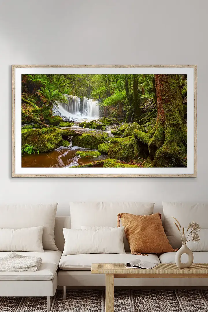 Waterways wall art print collection.