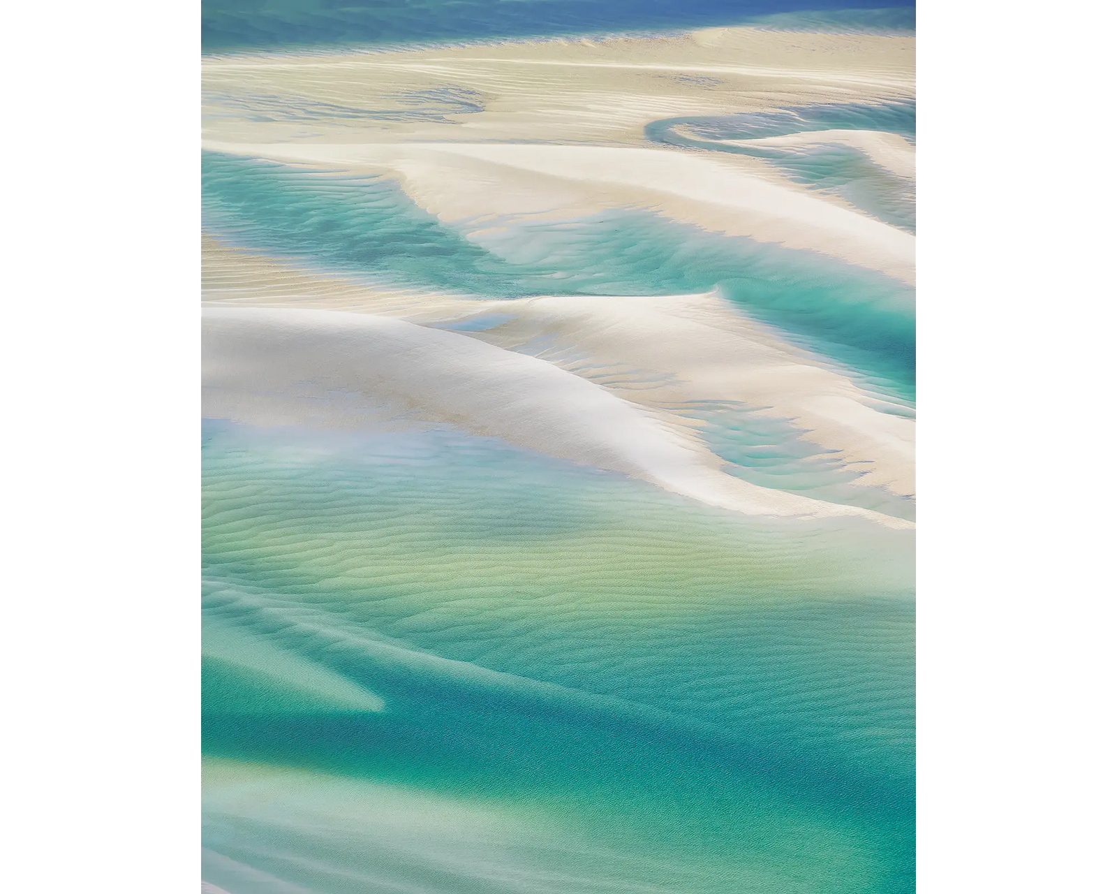 Whitsunday Colours acrylic block coastal artwork.