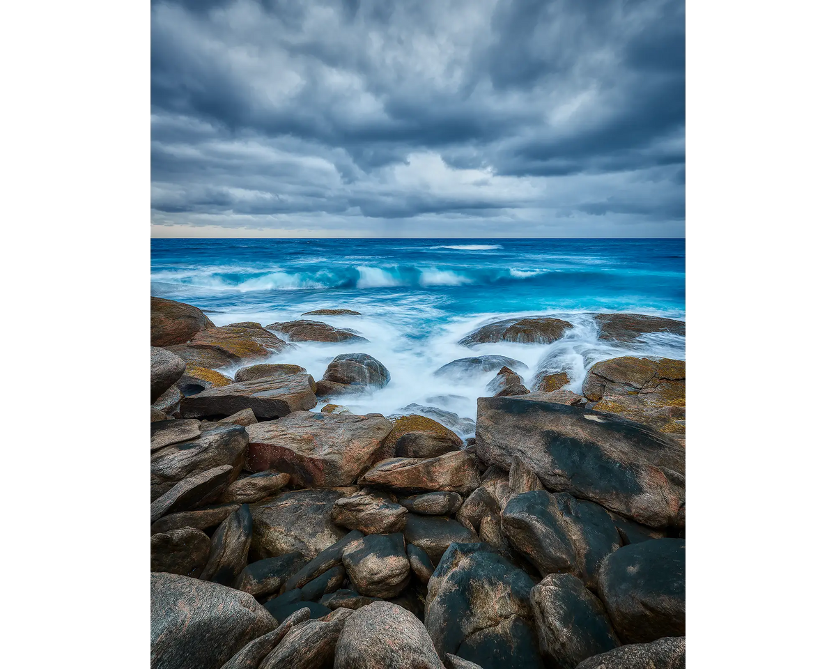 Wild West - Incoming storm, Redgate Beach, Western Australia.