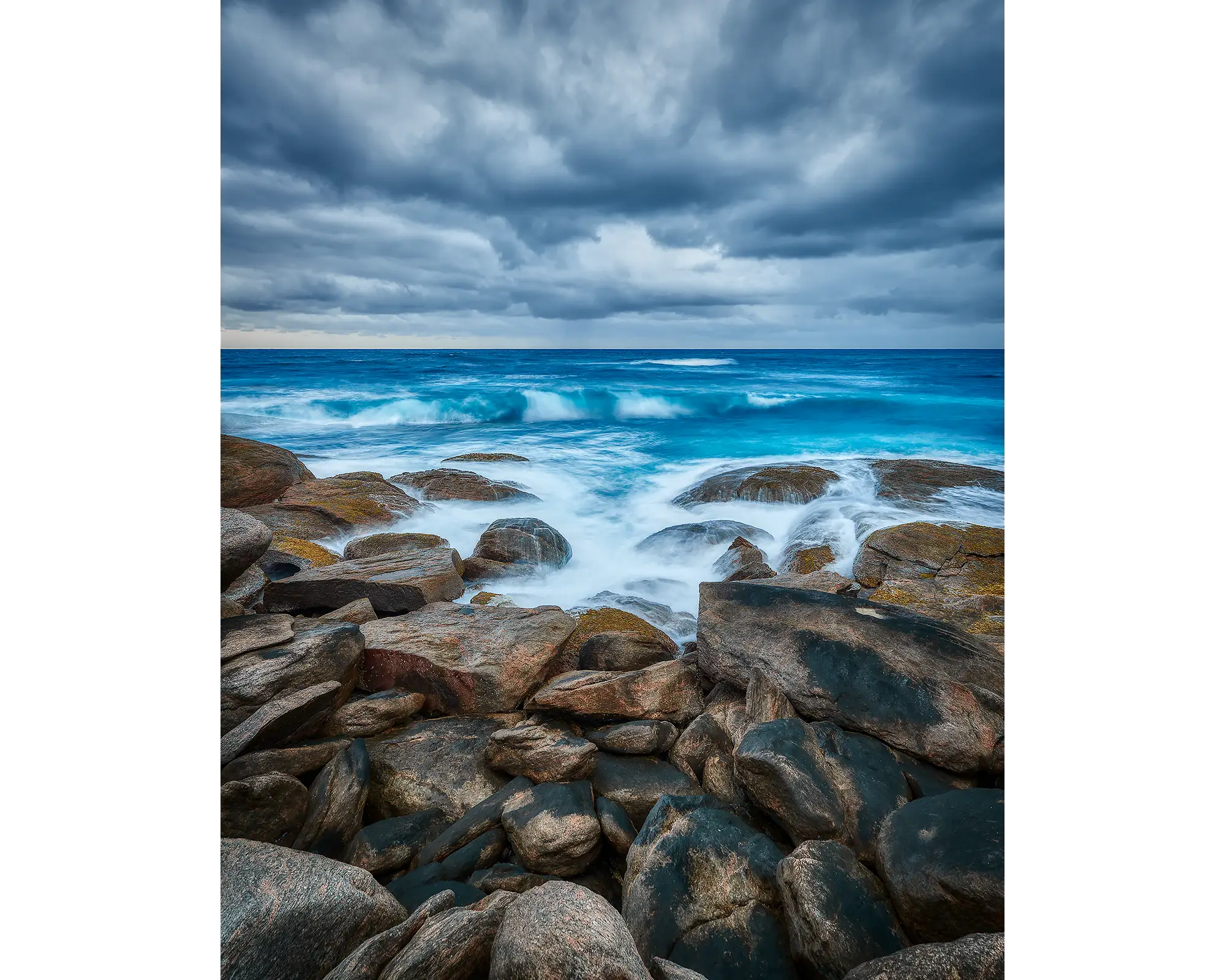 Wild West - Incoming storm, Redgate Beach, Western Australia.