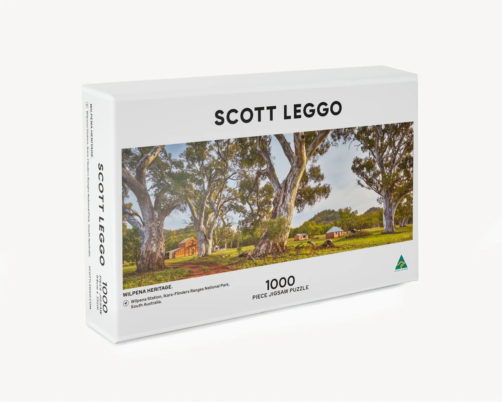 Wilpena Heritage. 1000 piece jigsaw puzzle front of box.