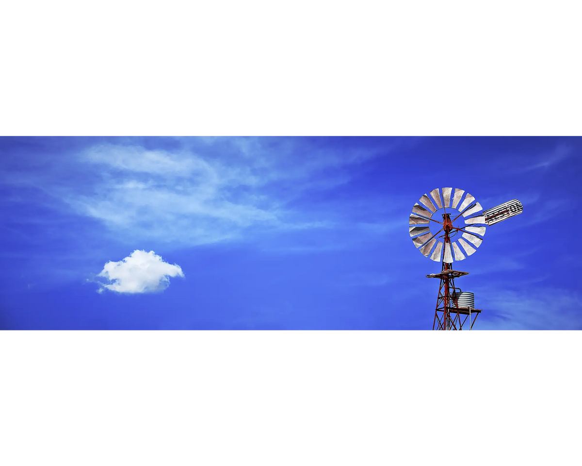 Windmill. Rochester, Victoria, Australia.