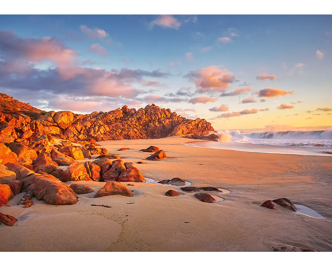 Scott Leggo’s 1000 piece jigsaw puzzle of wyadup beach. 