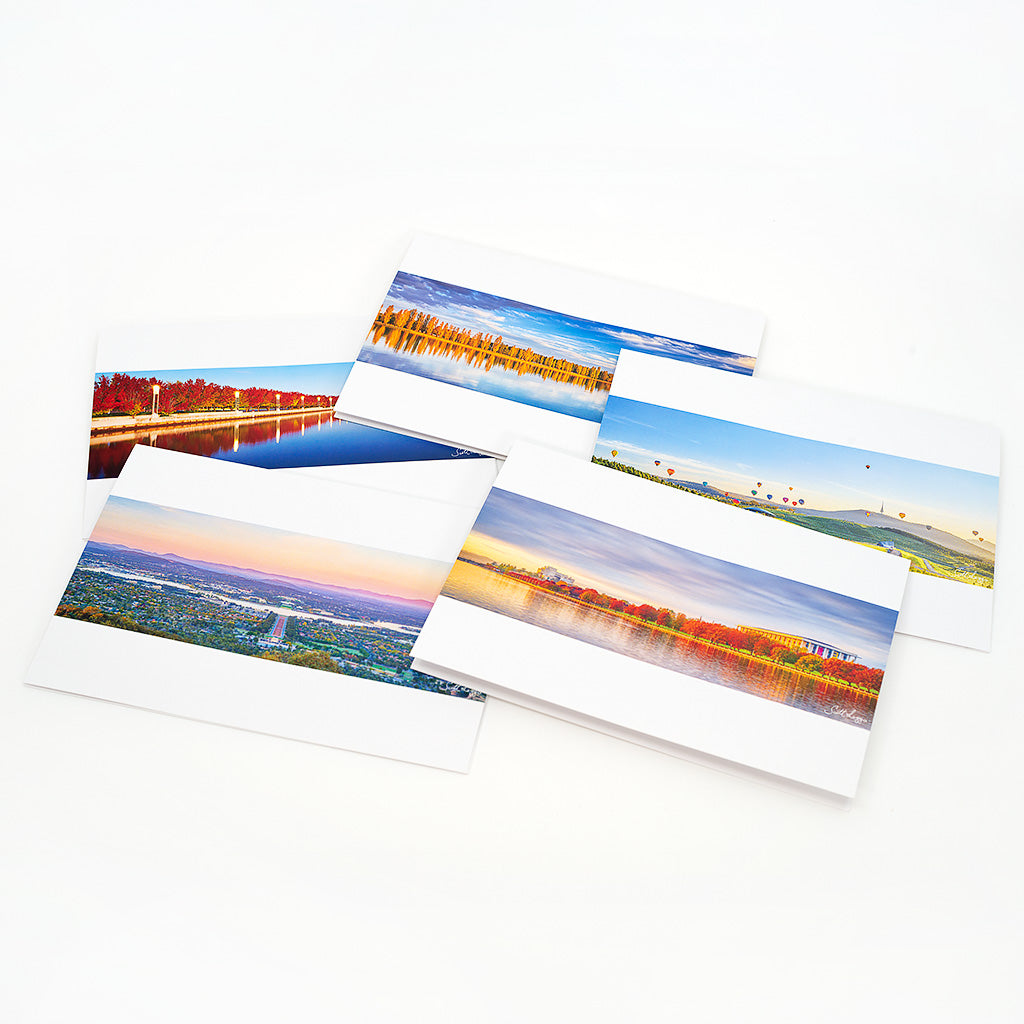 Australian Made Greeting Cards - Canberra Panorama