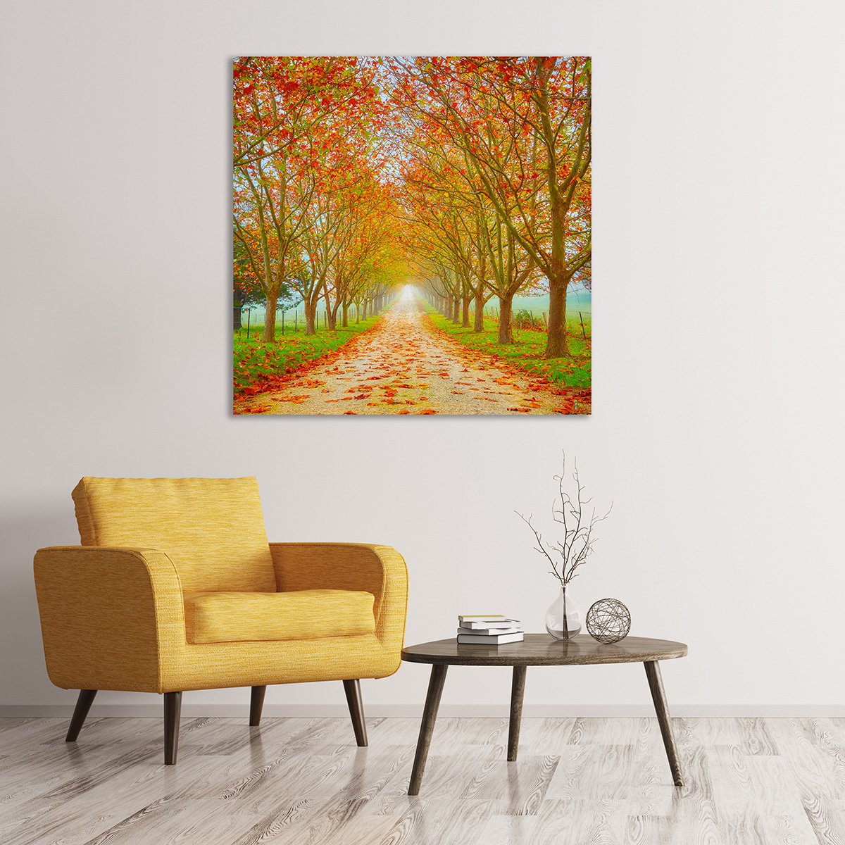 Welcome To Autumn, Wall Art, In room example
