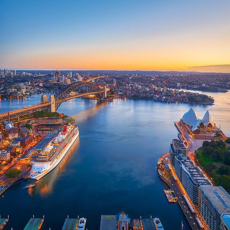 Sydney Awakes - Sydney Harbour Sunrise