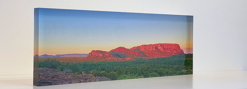 Heart Of Kakadu - Acrylic Desk Block - Northern Territory