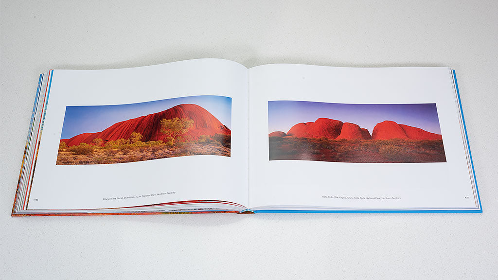 Australia book. Premium quality coffee table book. Australian landscape photography by Scott Leggo.