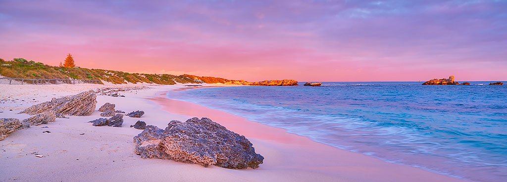 Pinky Beach Rottnest Island Western Australia